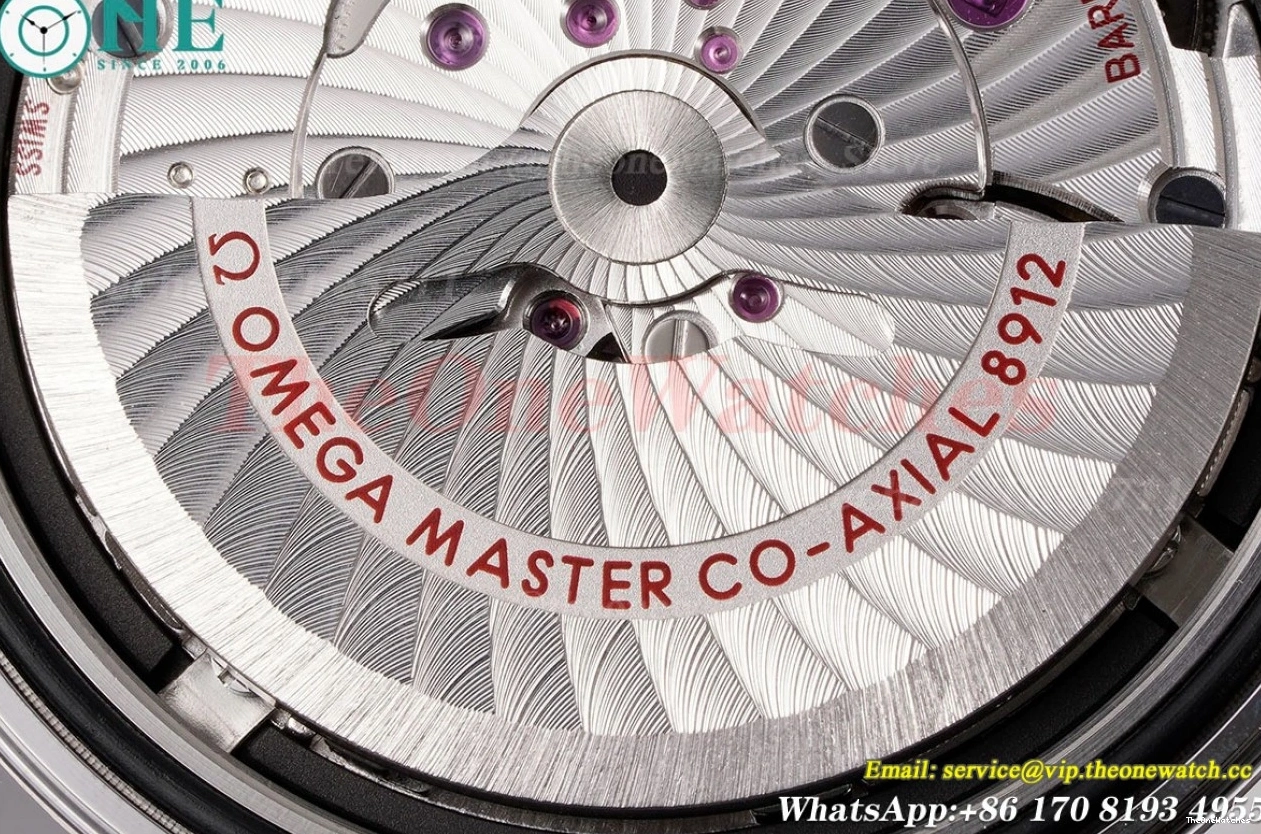 SS A8912 41mm SS 300m Date Dial No Seamaster Black VSF 1228